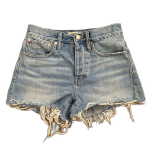 Madewell Relaxed Denim Shorts Size 24